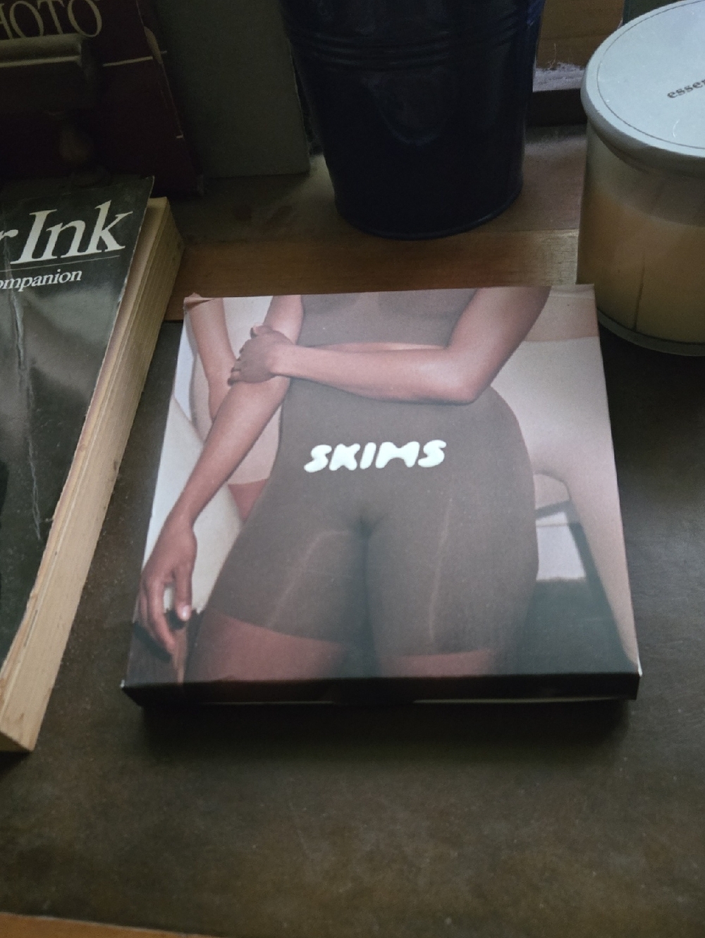 SKIMS Seamless Shaping Shorts in Brown